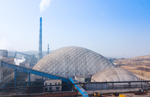 山西潞安集团焦化一分厂储煤场气膜封闭项目